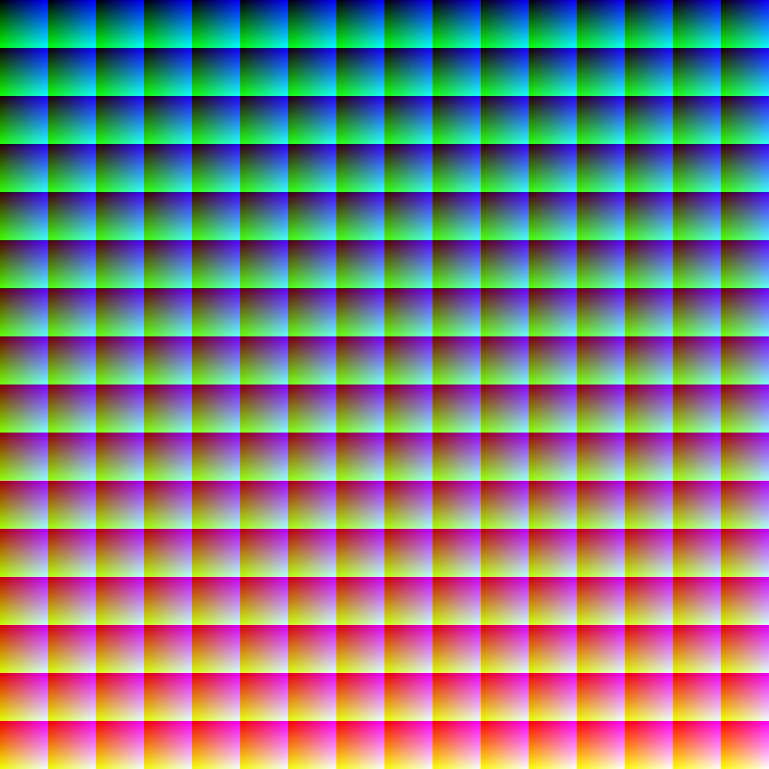 Rgb разрешения