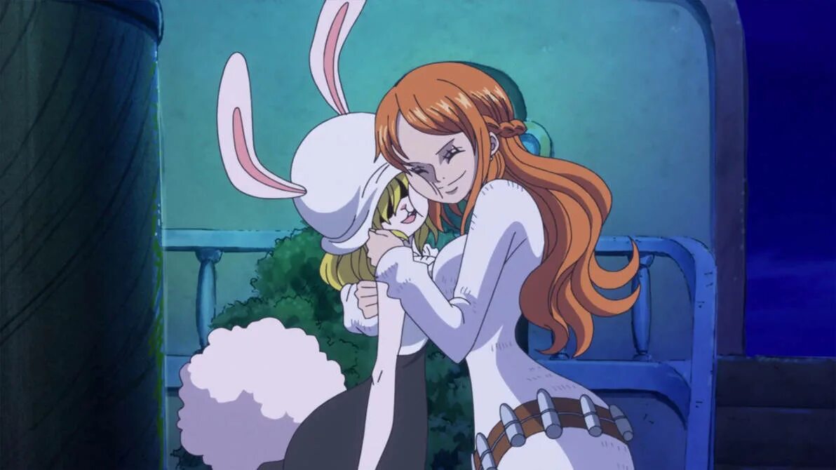 Rule 34 nami. СУЛОНГ Carrot. Carrot Ван Пис. Нами и Кэррот. Ван Пис кролик Кэррот.