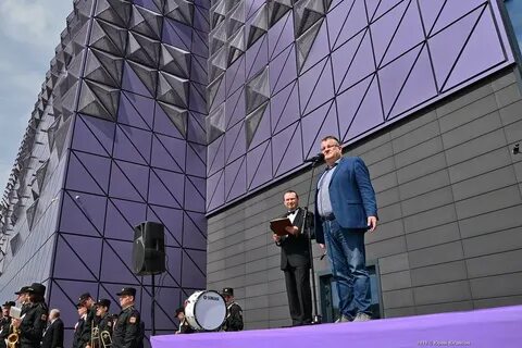Открытие торгового центра