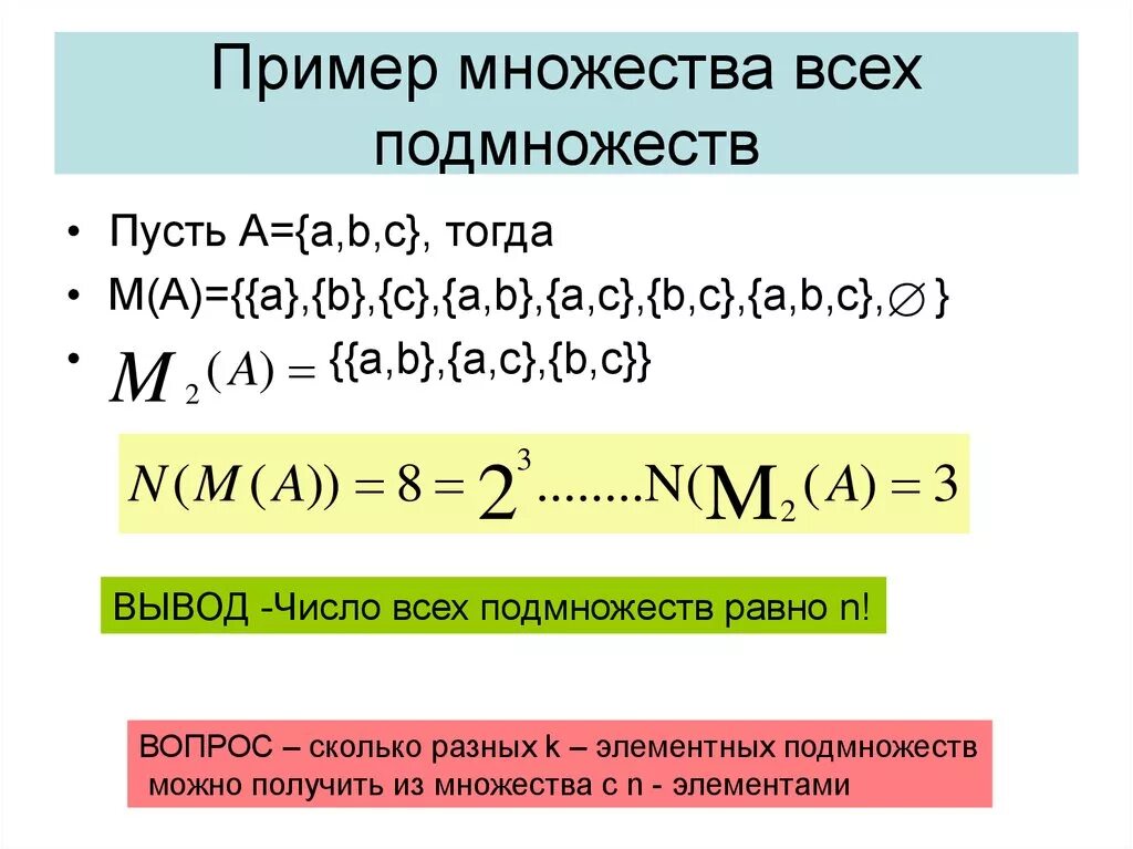 Множество всех подмножеств. Перечислите все подмножества множества. Булеан множество всех подмножеств. Как записать подмножества множества.