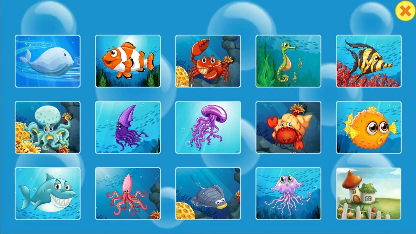 Игры море животных