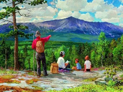 Пейзаж семьи