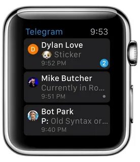 Телеграмм на watch 4