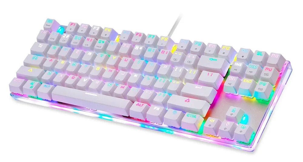 Игровые клавиатуры механические белые