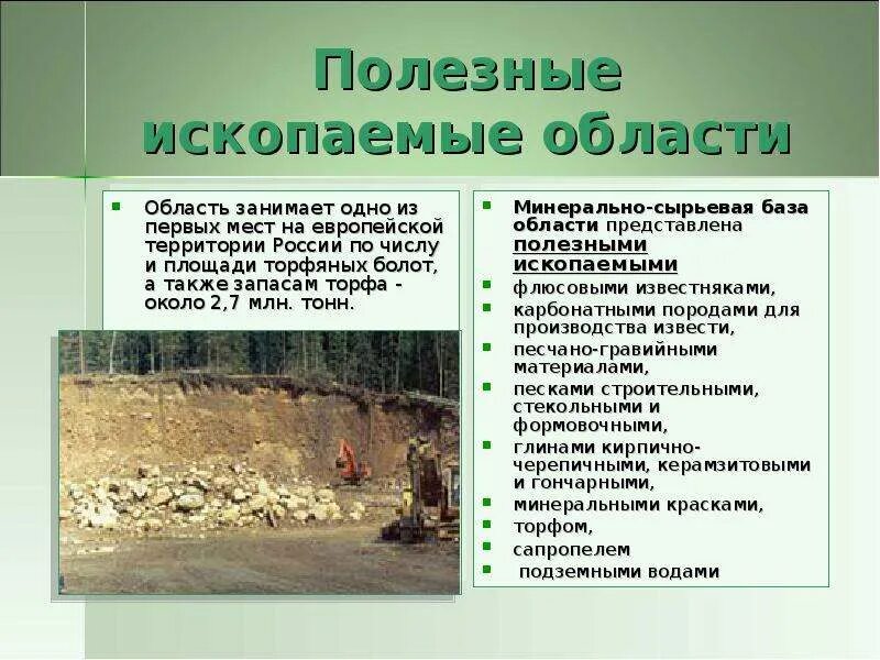 Какие ископаемые добывают в кировской области. Полезные ископаемые Кировской области. Полезные ископаемые презентация. Какие полезные ископаемые добывают в Кировской области. Полезные ископаемые Кировской области 4.