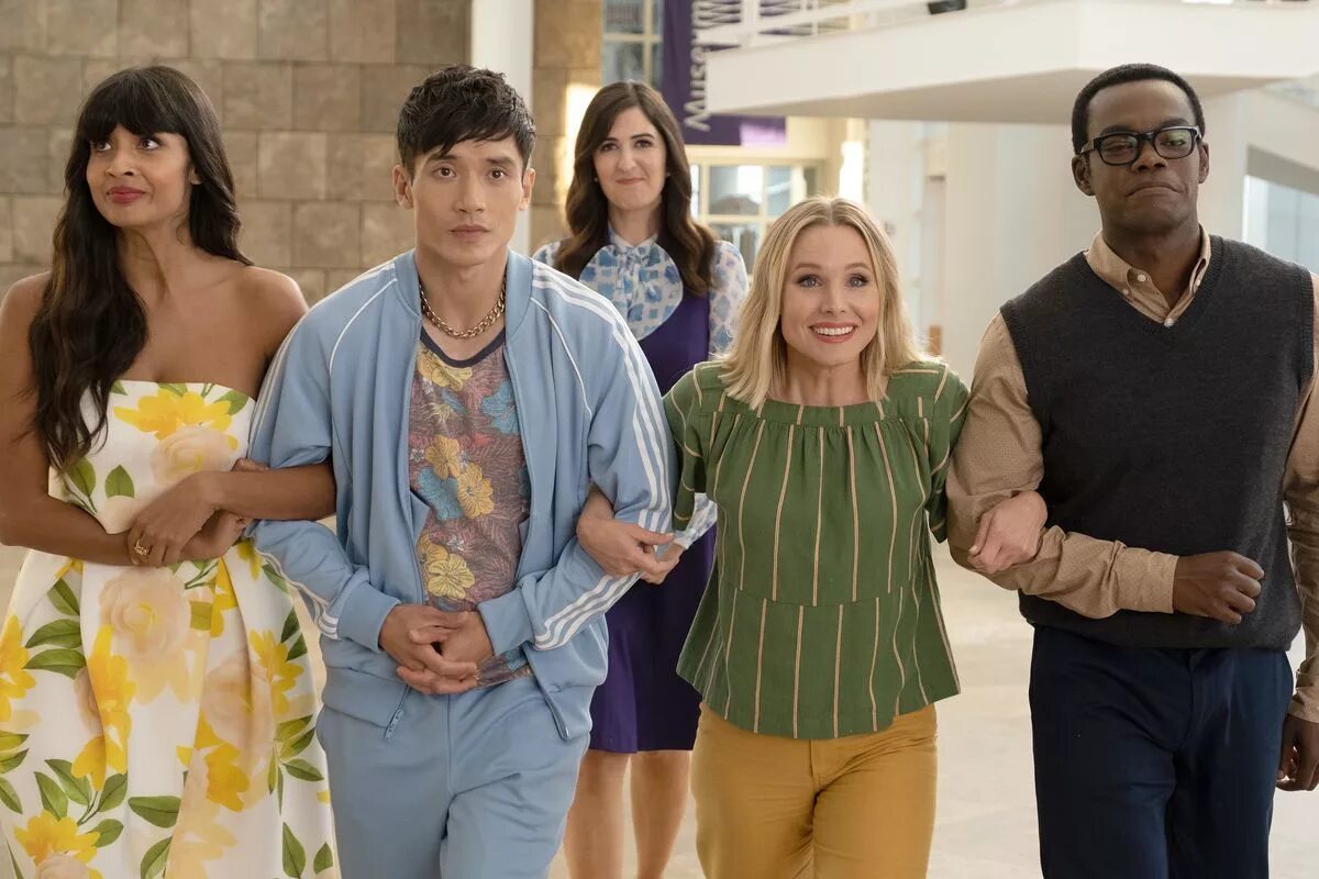 Хорошее место 3 4. В лучшем мире сериал. The good place. Good place сериал Netflix. В лучшем мире сериал Элеонор.