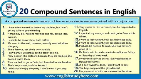 English sentence check