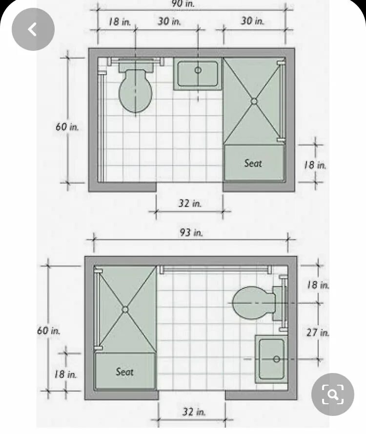 Image result for small bathroom layouts Small bathroom design plans, Small bathr