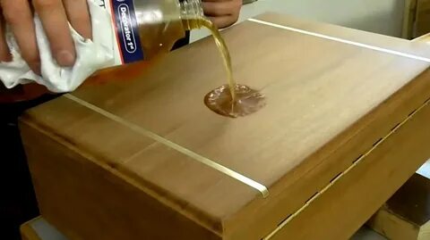 Обработка изделия маслом