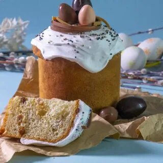 Кулич на заварном тесте рецепт