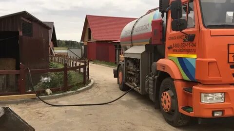 Газгольдер заправка