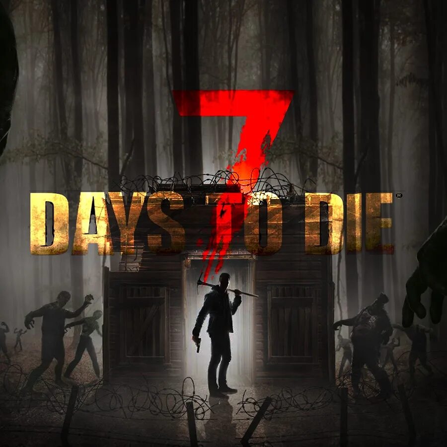 7 Days to die. Игра Seven Days to die. 7 Days to die обложка игры. Диск 7 Days to die.