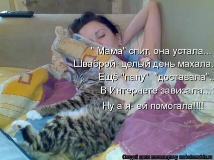 Ничего просто спала
