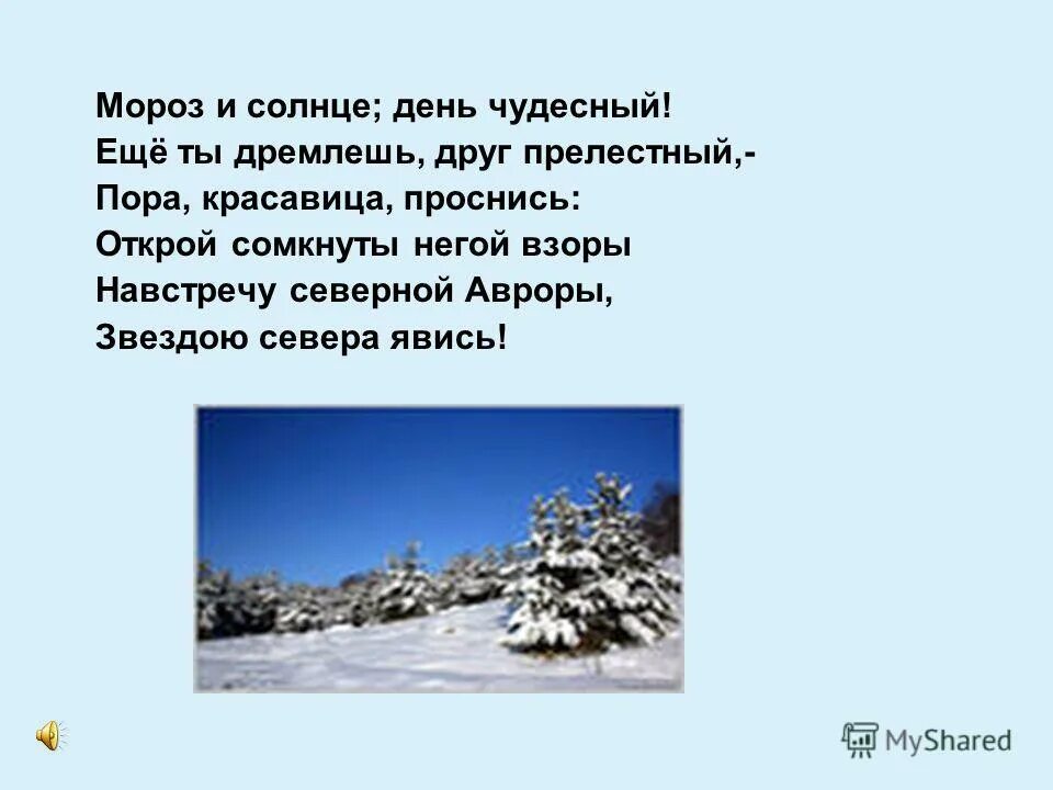 Стих проснись красавица проснись. Мороз и солнце день чудесный. Ещё ты дремлешь друг прелестный пора красавица Проснись стих. Солнце день чудесный ещё ты дремлешь друг прелестный. Проснись красавица Проснись Открой сомкнуты негой взоры.