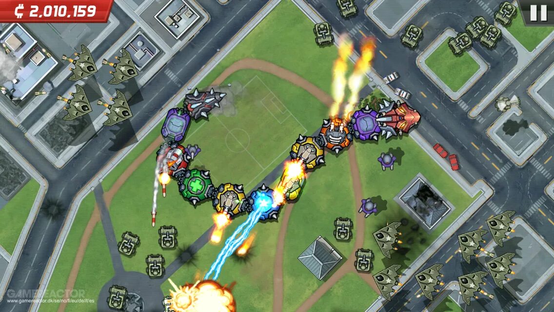 Mobile 2024 games. Игра Colossatron. Colossatron: massive World threat. Колоссатрон игра на андроид. Красивые мобильные игры.