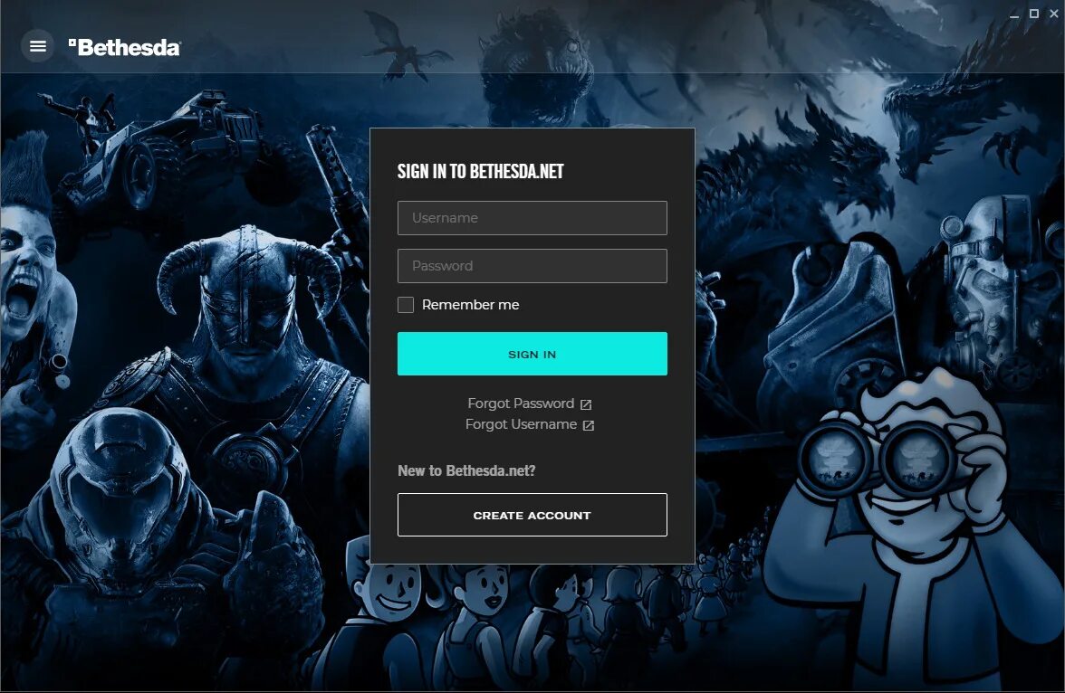 Bethesda игры. Лаунчер игры. Bethesda.net Launcher. Учётная запись Bethesda. Page games ru