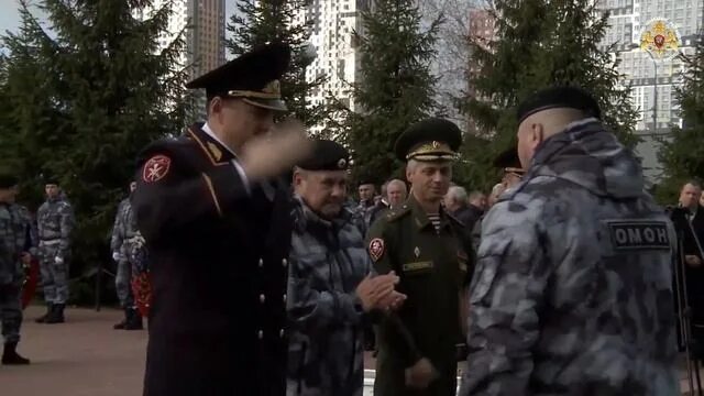 Командир московского омона