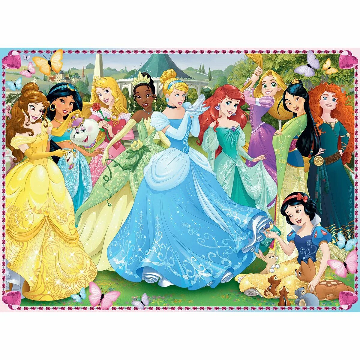 Пазл Равенсбург принцессы. Пазлы Ravensburger Disney. Пазл Disney 100 XXL. Пазлы принцессы Диснея.