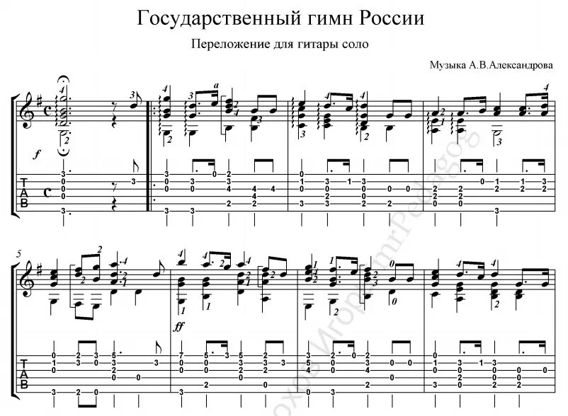 Гимн РФ Ноты для гитары. Гимн России Ноты для гитары. Гимн России Ноты для гитары табы. Гимн России табы.