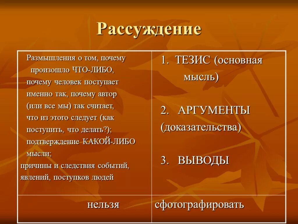 Чем отличается рассуждение от размышления