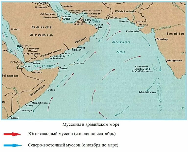 Аравийский какой океан. Течения Аравийского моря. Аравийский залив. Аравийский полуостров на карте индийского океана. Границы Аравийского моря на карте.