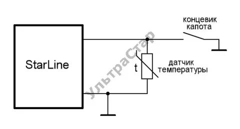 Датчик температуры двигателя схема подключения