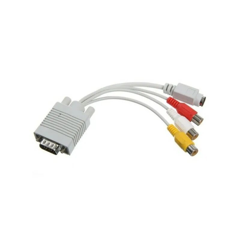 адаптер переходник vga 3rca. переходник vga rca приставка к монитору. кабель 3 rca - vga для монитора. переходник vga rca. переходник vga-rca (тюльпаны).
