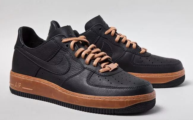 Nike Air Force 1 bespoke.. Nike Air Force 1 коричневые. Nike Force 1 Leather. Air Force 1 кожаные.