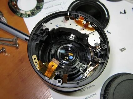 Ремонт объектива nikon