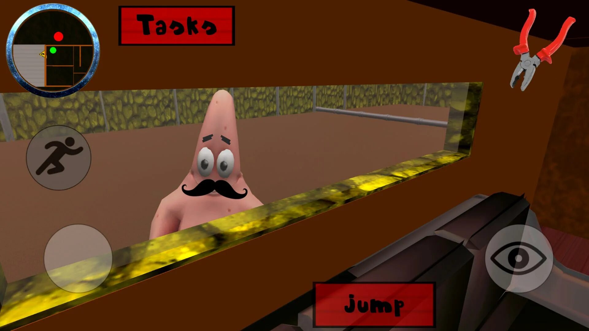 Patrick the game game over. Сосед патрик. Игра привет сосед сквидвард. Игра patrick neighbor. Патрик игра.