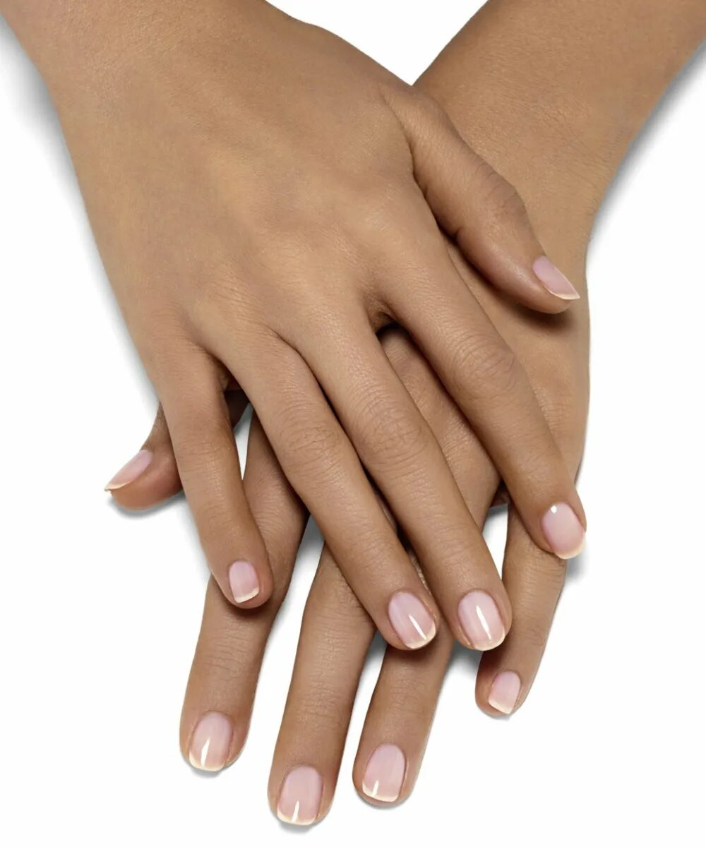 натуральные ногти. нарощенные ногти без покрытия. красивые здоровые ногти. натуральные ногти.