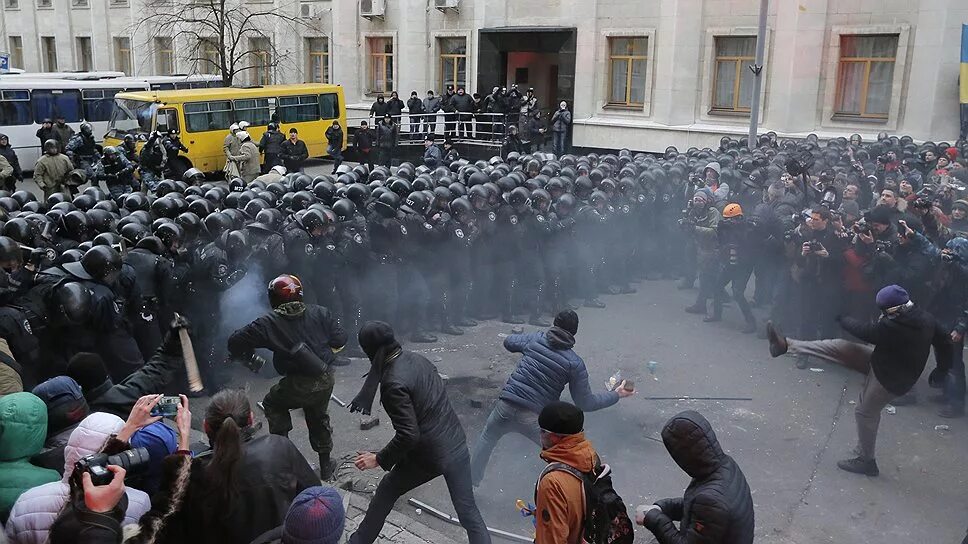 Майдан Украина 2013. Украинские националисты на Майдане. 13 декабря 2013