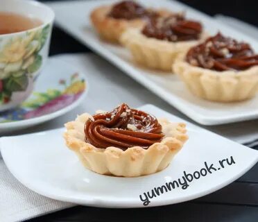 Корзиночка со сгущенкой