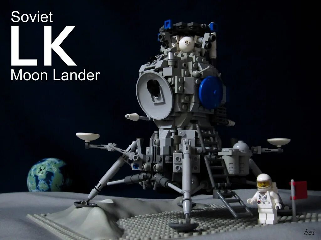 Soviet Lunar Lander. Lunar lander