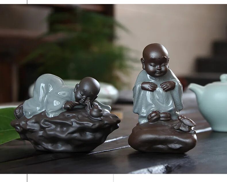 чайная статуэтка. чайная статуэтка. статуэтки для чайной церемонии. китайская чайная церемония с буддой. китайские фигурки для чайной церемонии.