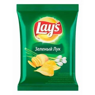 Чипсы lays зеленый лук