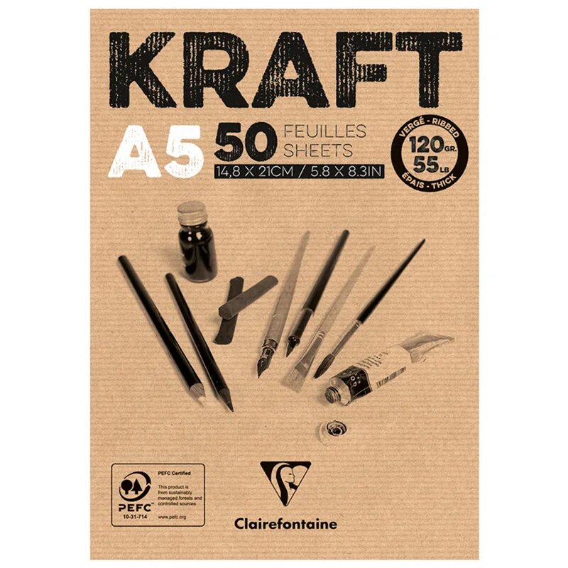 Пакет крафт e4 стрип multipack 300х400 100г 50шт/уп. Блокнот крафт. /2782. Крафт 120 г. Крафт 120 г.