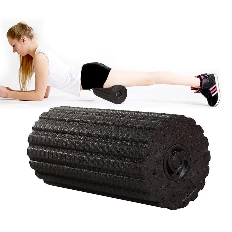 Массажный ролик для йоги и фитнеса Foam massage Roller. Массажер Фоам роллер. Yamaguchi Vibrating Foam Roller массажер. Ролик массажный для йоги Indigo PVC 14*33, in077.