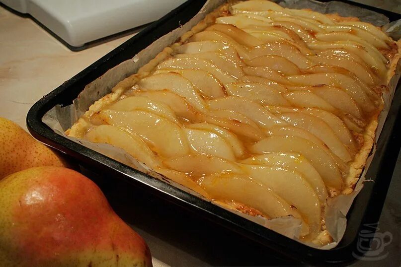Sweet Wine & Honey Roasted Pears - Recipe - FineCooking Recipe Pear recipes, Pea