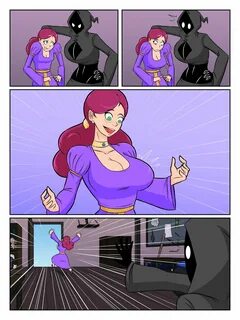 original, comic, breast envy, breast expansion, breasts, female, female onl...