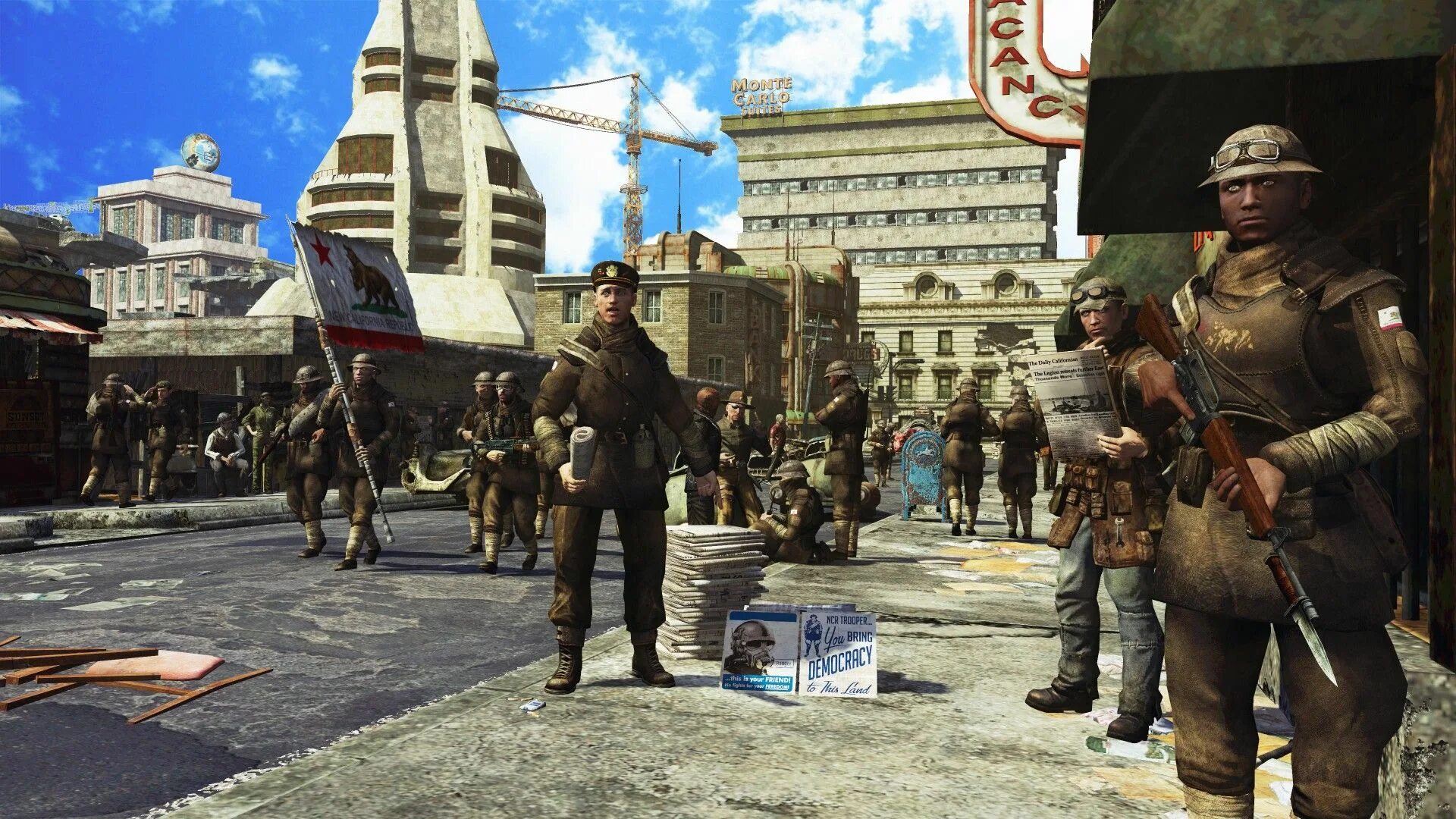 Fallout 2025. Калифорнийская республика fallout. новая калифорнийская республика. ncr fallout. fallout 2 нкр.