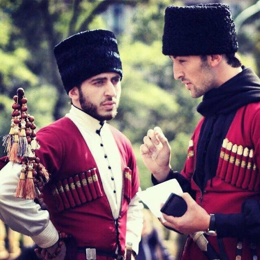 Мужчины адыгейцы