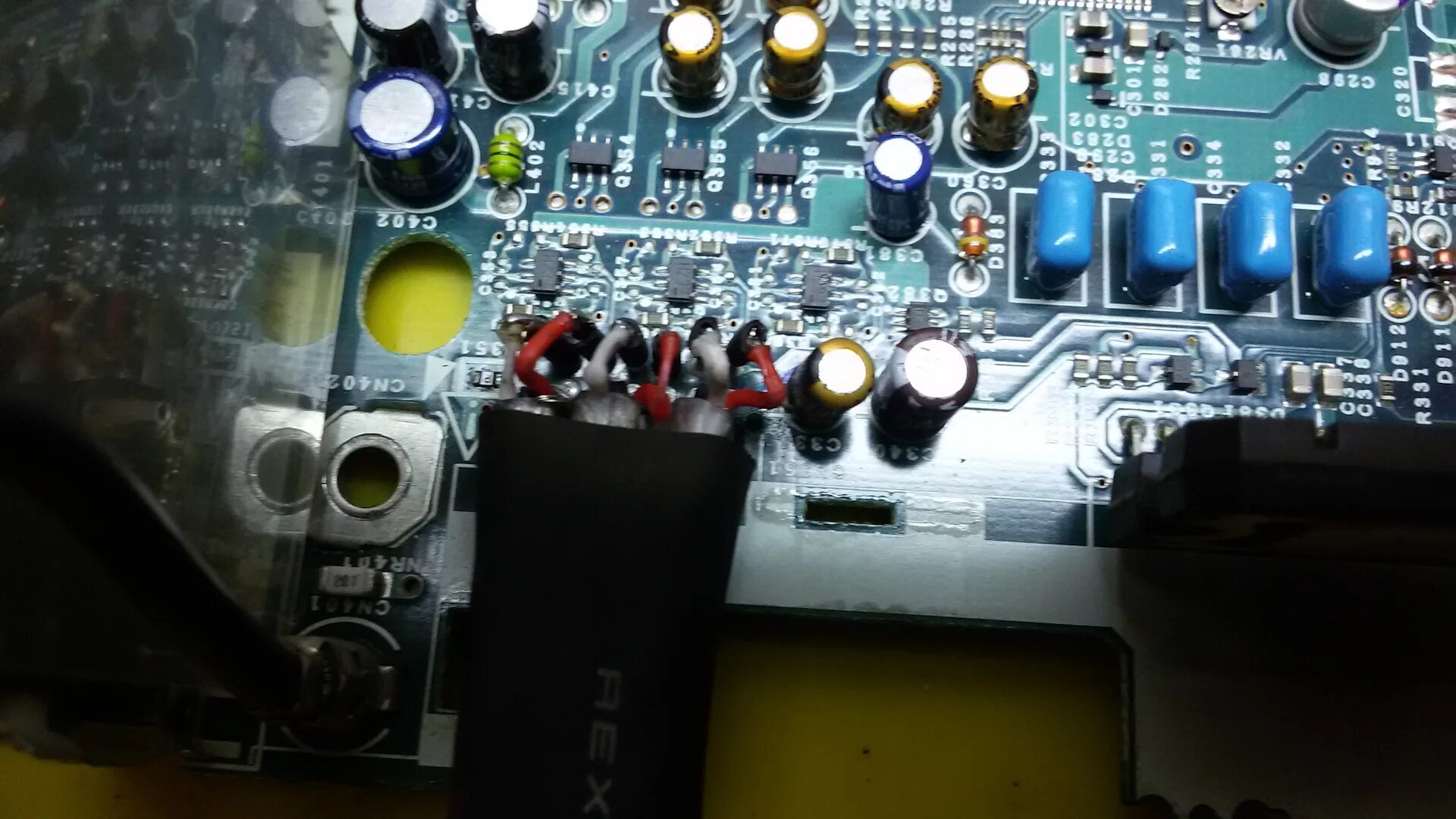 Решаю проблему шумов. Предохранитель линейного выхода Pioneer DEH-P88RS - Merced