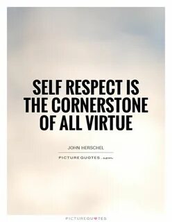 Self respect