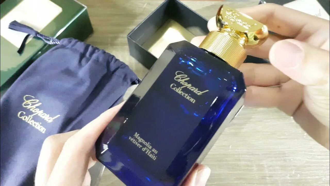 Chopard Magnolia au Vetiver du Haiti. Chopard Magnolia au Vetiver. Chopard collection Magnolia au Vetiver d'Haiti. Chopard Vetiver d`Haiti.