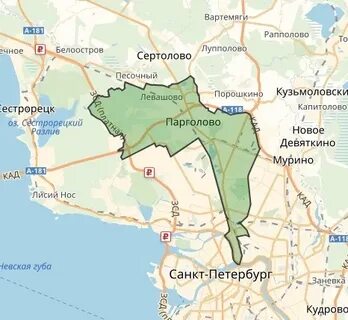 Выборгская область карта