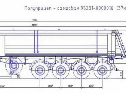 Тонар прицеп размеры