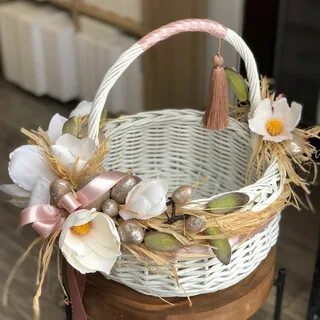 Красивая корзинка своими руками