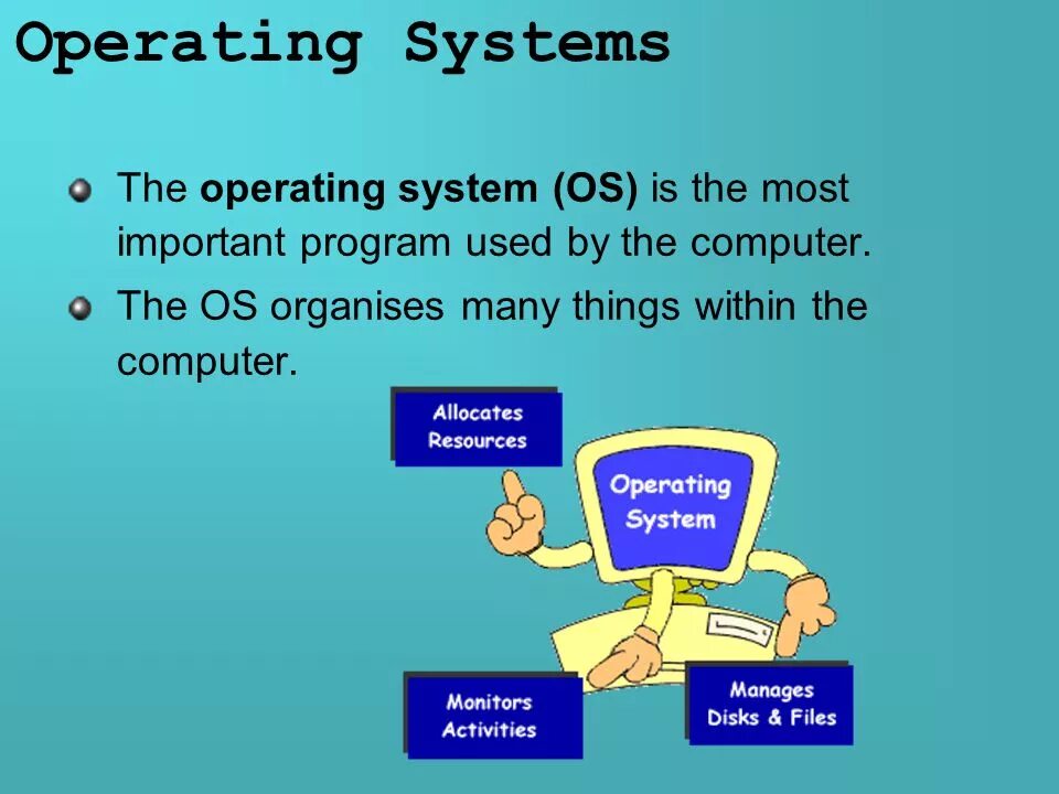 Disk operating systems