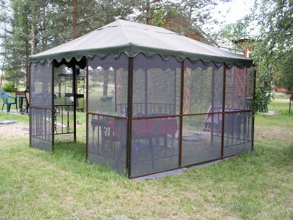 5 на 5. Сетка для беседки. Занавески для беседки. Навес gazebo 3*4. Сетка для беседки.